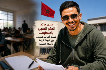 “حين يرتد المكر السيئ بأصحابه… قضية أشرف بلمودن بين قرينة البراءة وأسئلة الحقيقة”.