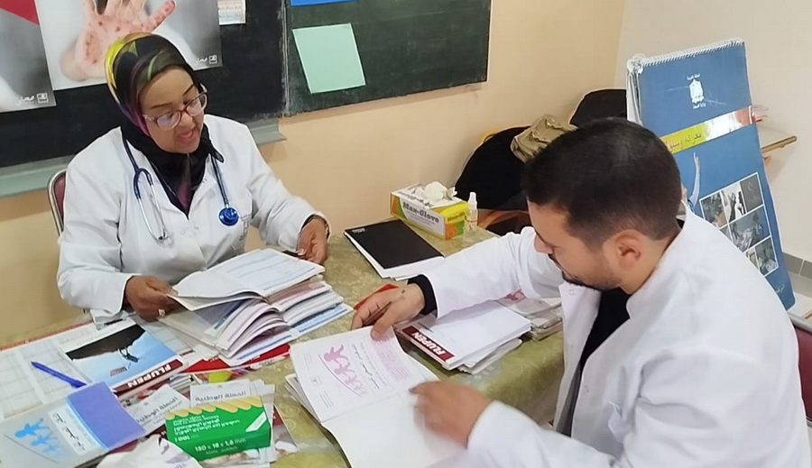 قافلة طبية وتربوية ترفيهية لفائدة تلاميذ مدرسة تيران أولاد عبد الله موسى بجماعة بني لنت
