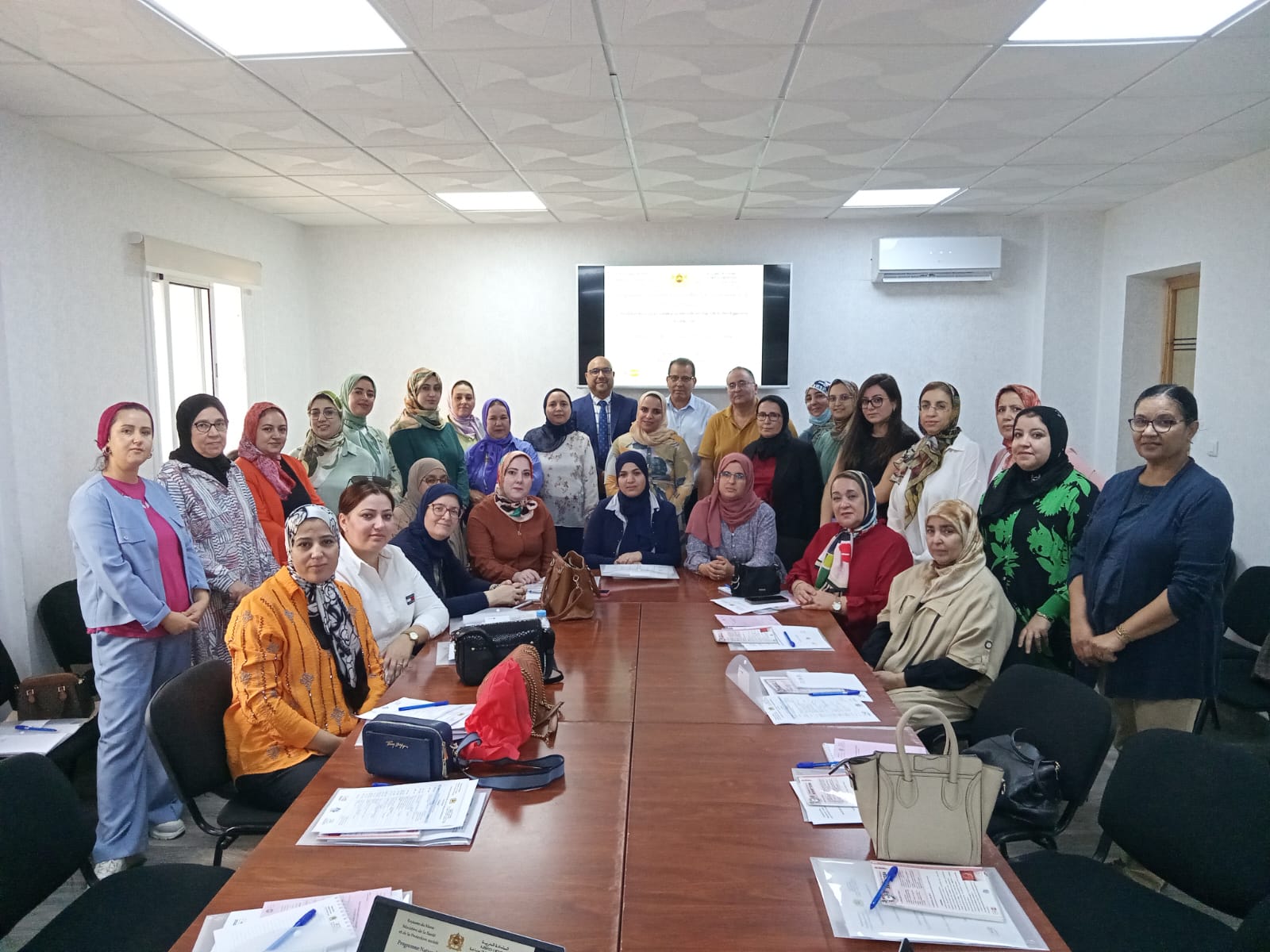 المندوبية الاقليمية للصحة و الحماية الاجتماعية بفاس تنظم دورة تكوينية حول النموذج الجديد لتتبع الحمل
