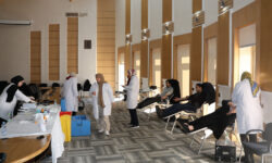 عمالة إقليم تازة، تنظيم حملة للتبرع بالدم لفائدة موظفيها وأعوانها بمقر عمالة إقليم تازة