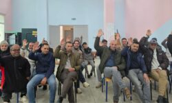 حزب التقدم والاشتراكية بتيزي وسلي يجدد هياكله المحلية وينتخب سعيد إعساتن كاتبا للفرع.