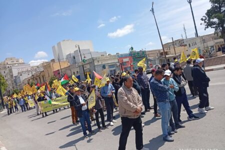 فاتح ماي بتازة الكونفدرالية الديمقراطية للشغل ترفع سقف الاحتجاج وتلوح بمسيرات وطنية