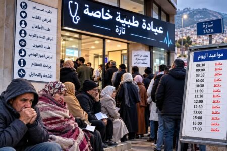 فوضى المواعيد بالعيادات الخاصة في تازة.. مرضى في مواجهة البرد والتشخيص السطحي