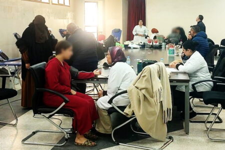 حملة تبرع بالدم في عين السبع لتعزيز المخزون الوطني